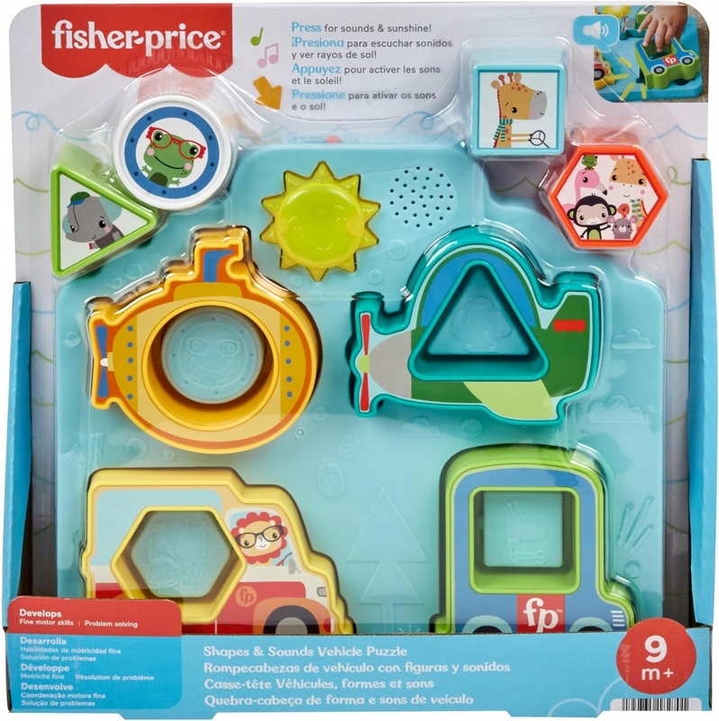 INTERAKTÍVNE HLADOLEDKY FISHER PRICE Vozidlá a tvary +9 miliónov